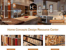 Tablet Screenshot of homeconceptstruckee.com